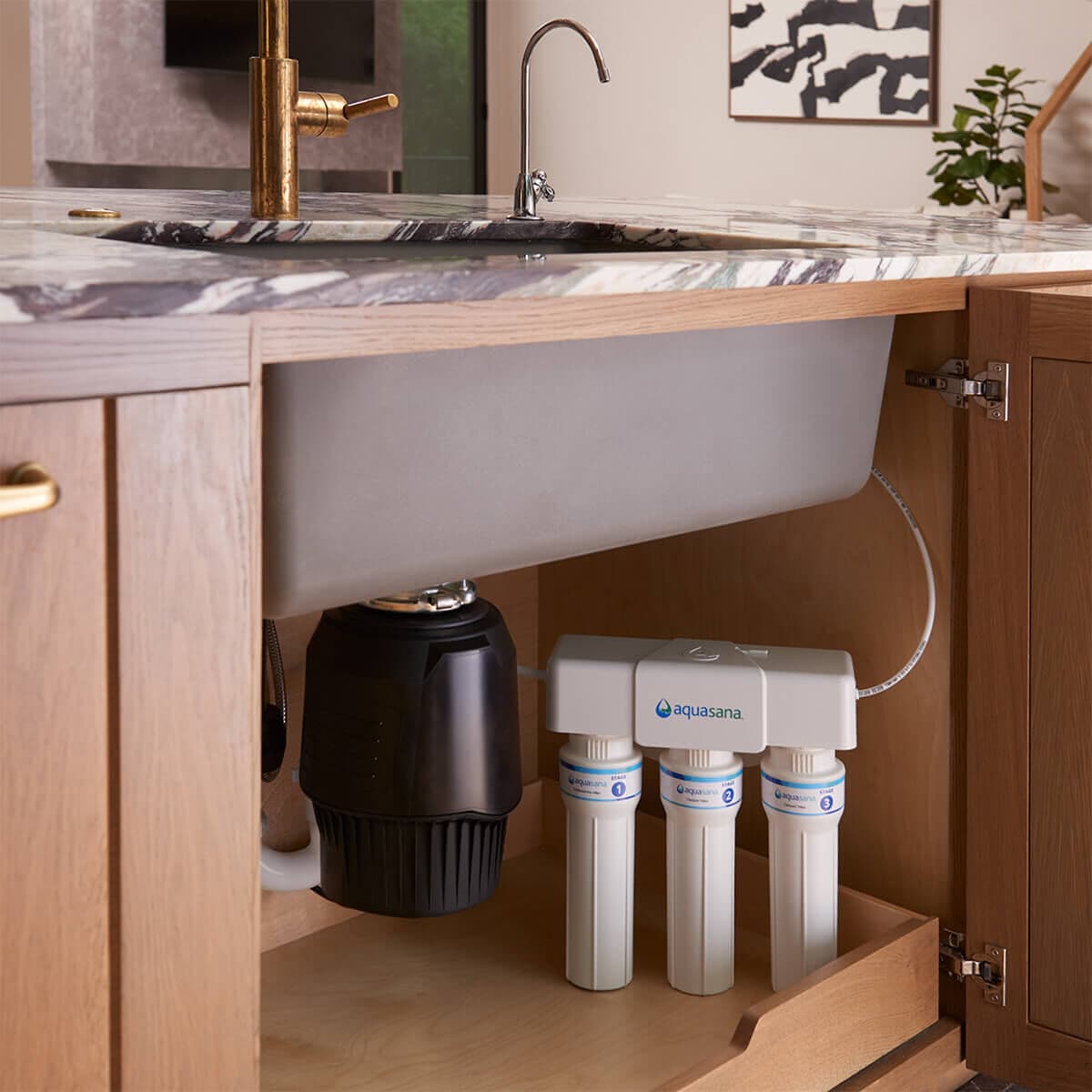 Aquasana AQ-6300M Max Flow Under-Sink Water Filter
